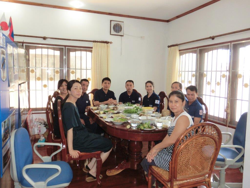 通訳ターイの送別昼食会