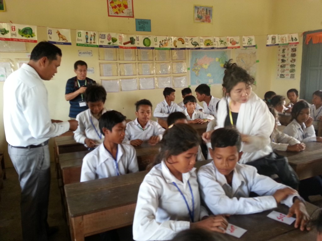 CBPD JMAS建設小学校見学 1